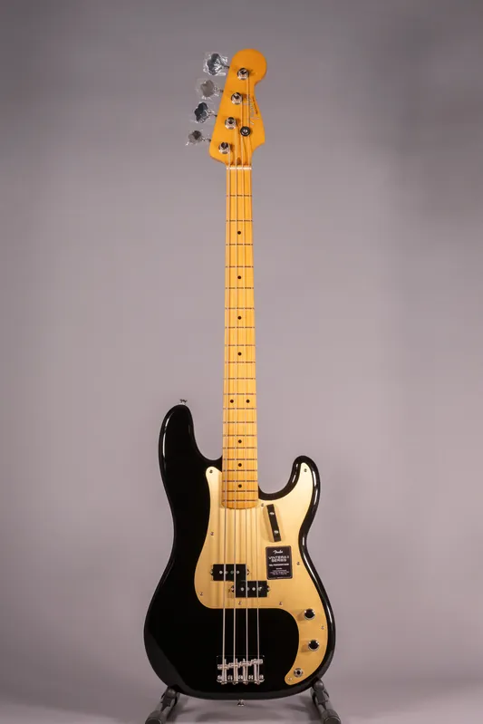 Fender Precision Bass Vintera II 50s Mn Black Prezzo Scontato