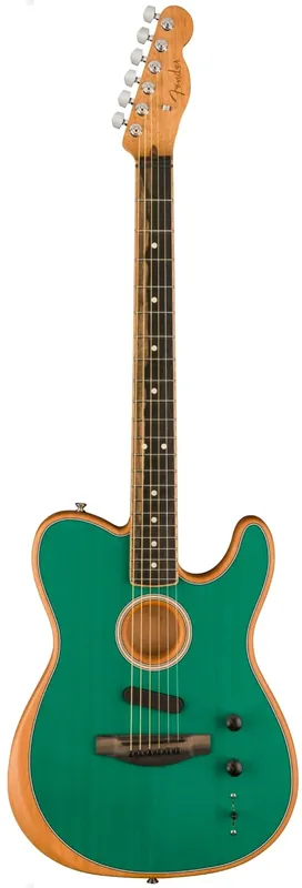 Prezzo Basso Fender Limited Edition American Acoustasonic Telecaster Aqua Teal