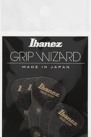 Ibanez Set 6 Plettri 1 Mm Sand Grip Black Ultime Pezzi