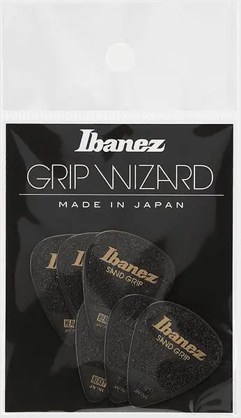 Ibanez Set 6 Plettri 1 Mm Sand Grip Black Ultime Pezzi