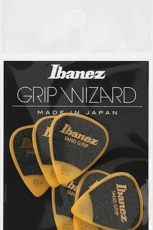 Ibanez Set 6 Plettri 1 Mm Sand Grip Yellow Acquista Ora
