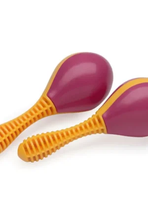 Nuova Collezione Stagg Maracas Mini in Plastica Pink e Orange