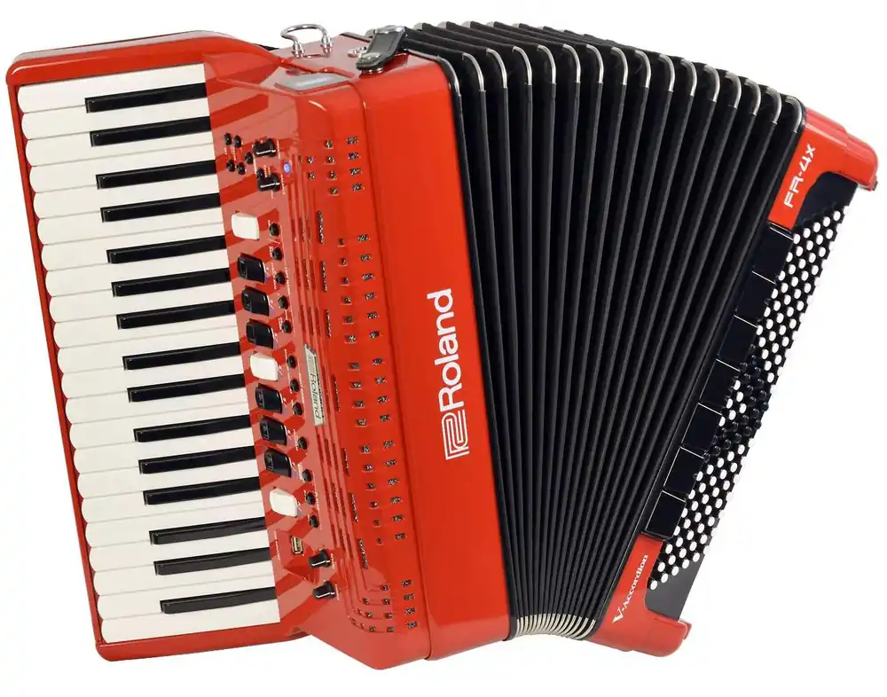 Affare Roland fisarmonica 120 bassi FR4X RD rossa