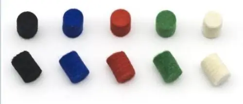Compra Online Pisoni feltro gabbia sax FB10G diametro 10 mm spessore 12 mm Verde