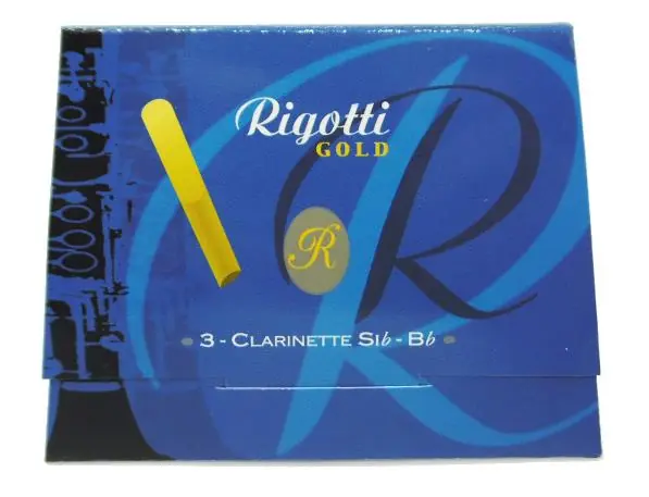 Rigotti ance clarinetto sib Gold 3 Medium confezione da 3 Spedizione Espresso