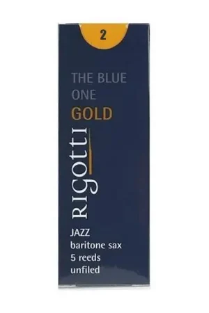 Rigotti ance sax baritono Gold Jazz 2 strong confezione da 5 Più Venduto
