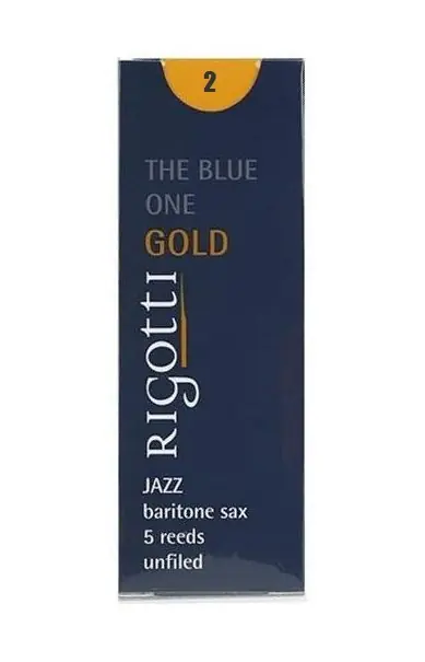 Rigotti ance sax baritono Gold Jazz 2 strong confezione da 5 Più Venduto