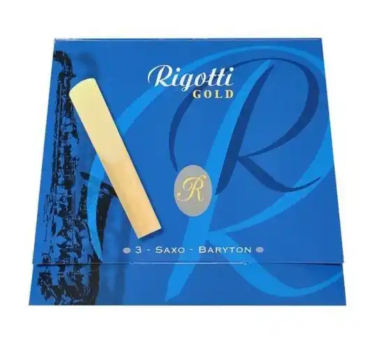 Economico Rigotti ance sax baritono Gold Jazz 2.5 Medium confezione da 3
