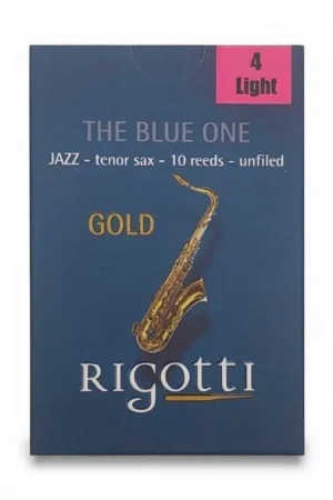 Consegna Rapida Rigotti ance sax tenore Gold Jazz 4 Light confezione da 10