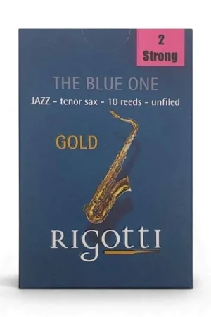 Economico Rigotti ance sax tenore Gold Jazz 3 Strong confezione da 10