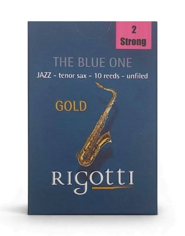 Economico Rigotti ance sax tenore Gold Jazz 3 Strong confezione da 10