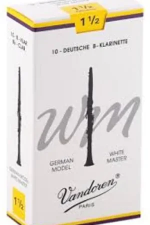 Vandoren ance clarinetto sib White Master 1.5 confezione da 10 Popolare