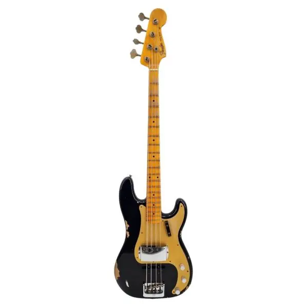 FENDER LIMITED EDITION 1959 PRECISION BASS SPECIAL RELIC MN AGED BLACK (CUSTOM SHOP) Prezzo Ridotto
